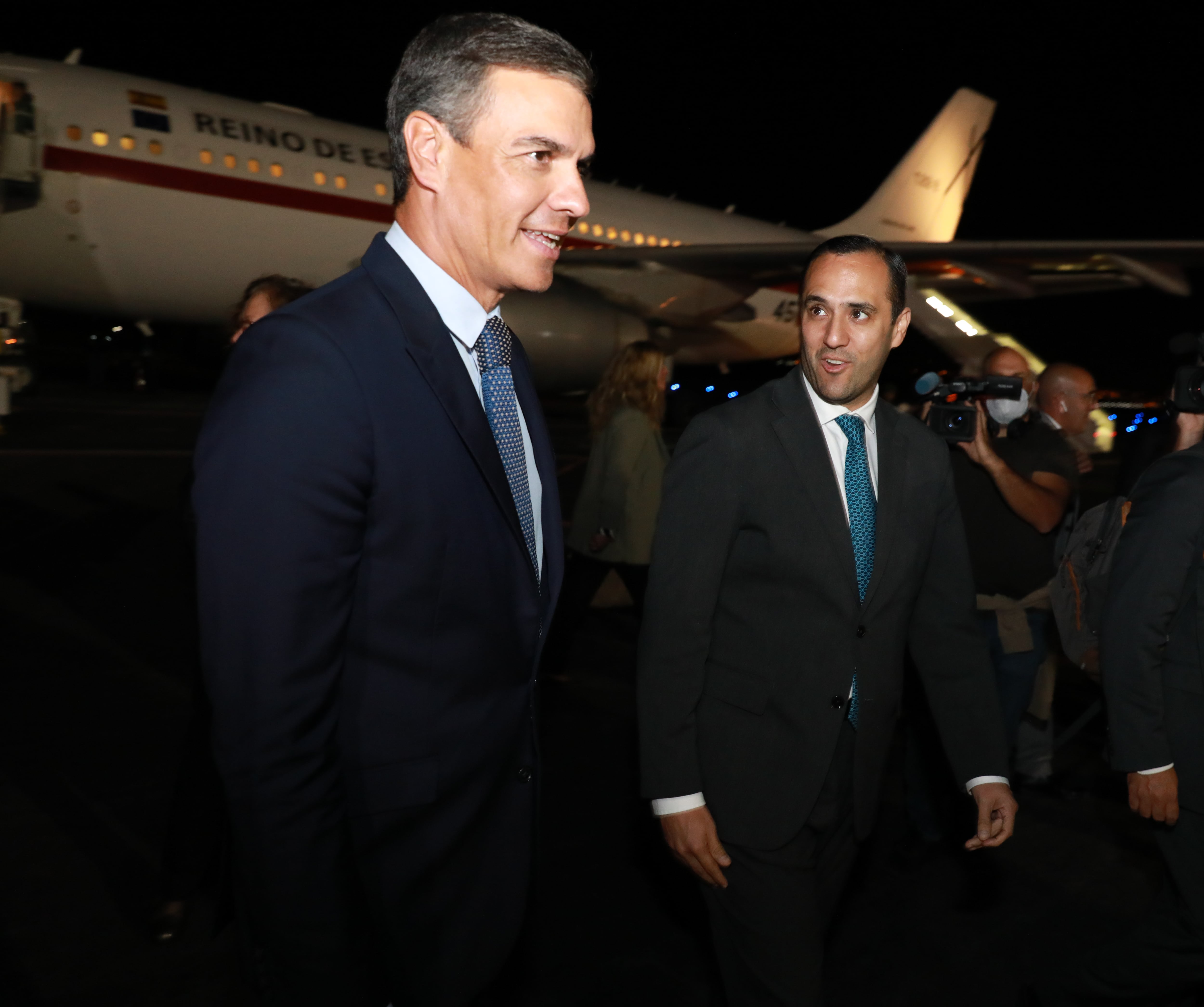 El presidente del Gobierno, Pedro Sánchez, en Quito (Ecuador).