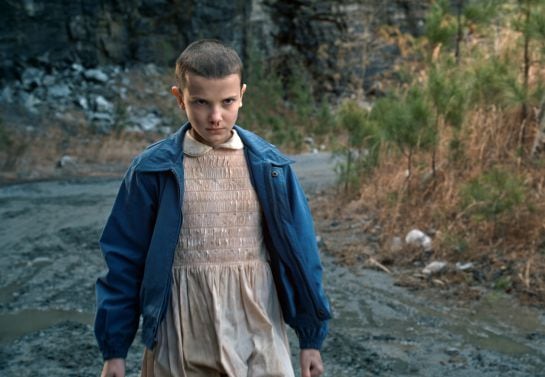 La protagonista de Stranger Things, Eleven.