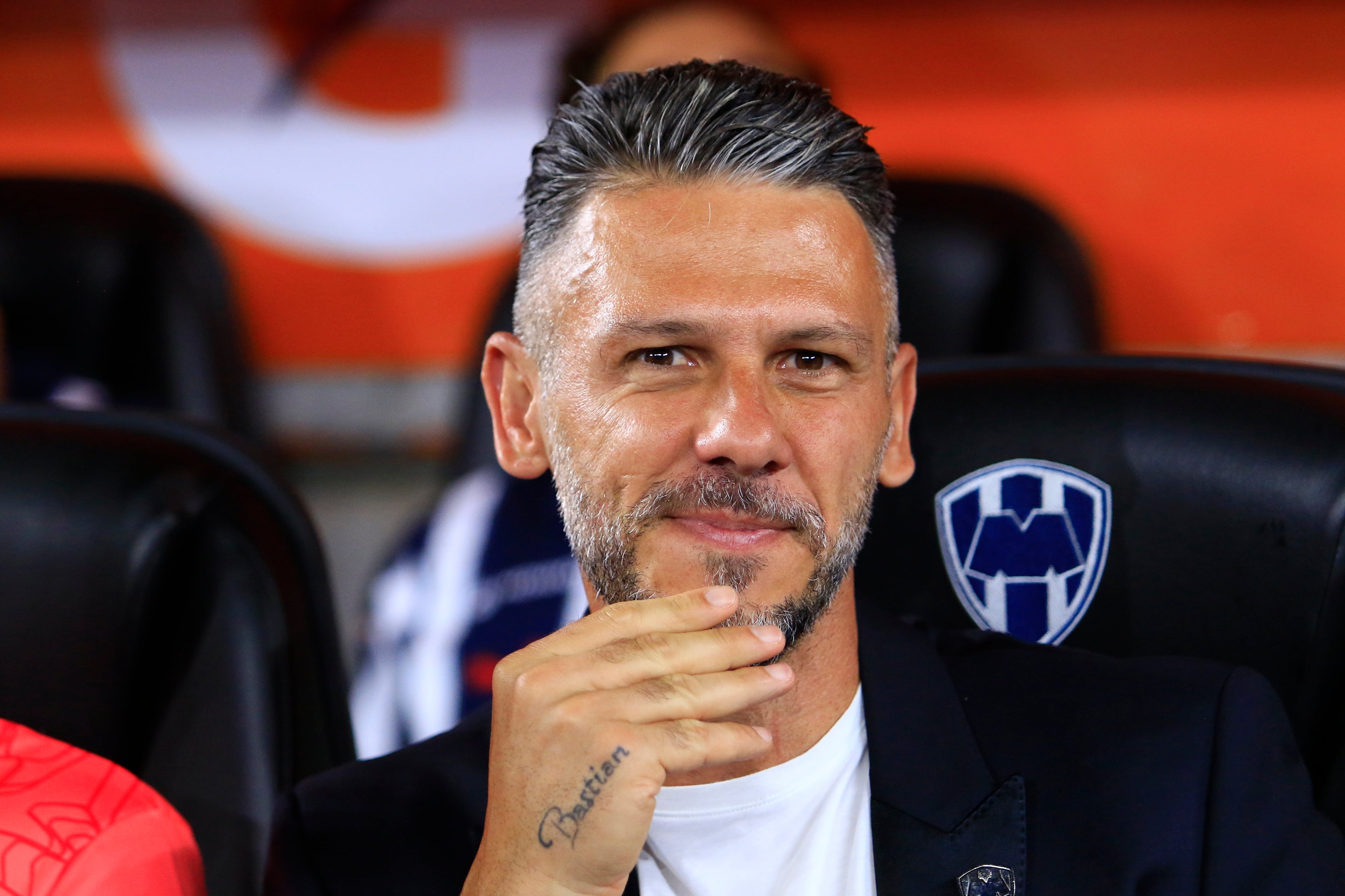 MONTERREY, MEXICO - SEPTEMBER 18: Martin Demichelis, head coach of Monterrey, looks on during the 8th round match between Monterrey and FC Juarez as part of the Torneo Apertura 2024 Liga MX at BBVA Stadium on September 18, 2024 in Monterrey, Mexico. (Photo by Alfredo Lopez/Jam Media/Getty Images)