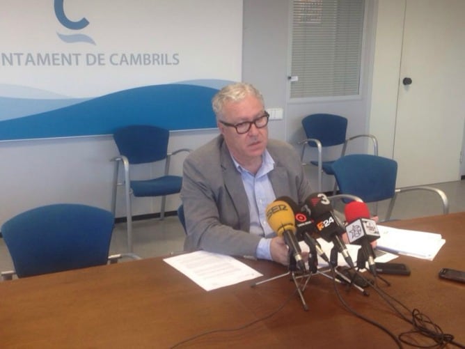 Robert Benaiges a l&#039;Ajuntament de Cambrils