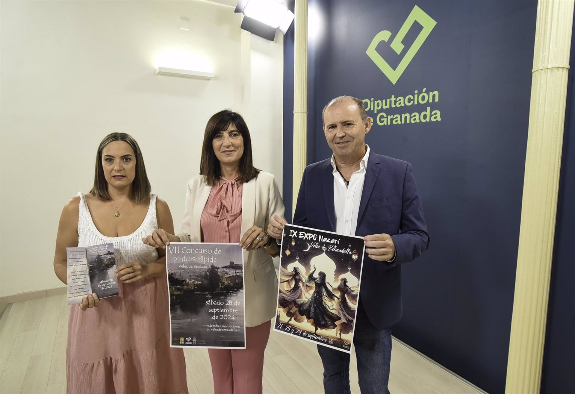 Acto de presentación de Expo Nazarí de Vélez de Benaudalla (Granada)