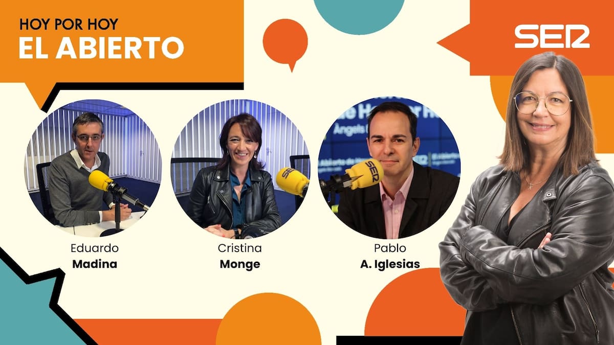 VÍDEO | Sigue en directo 'El Abierto' de 'Hoy por Hoy' de este viernes con Eduardo Madina, Cristina Monge y Pablo A. Iglesias
