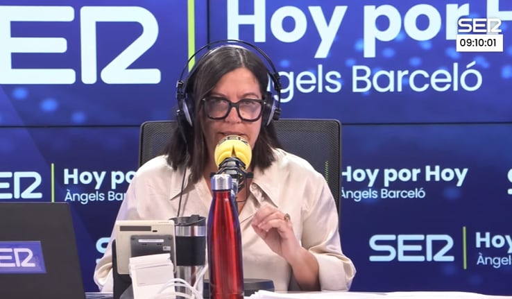 Àngels Barceló, muy crítica tras las últimas declaraciones de Carlos Mazón.