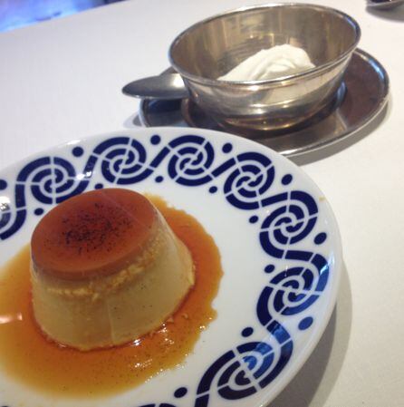 Flan con nata (Ánima).