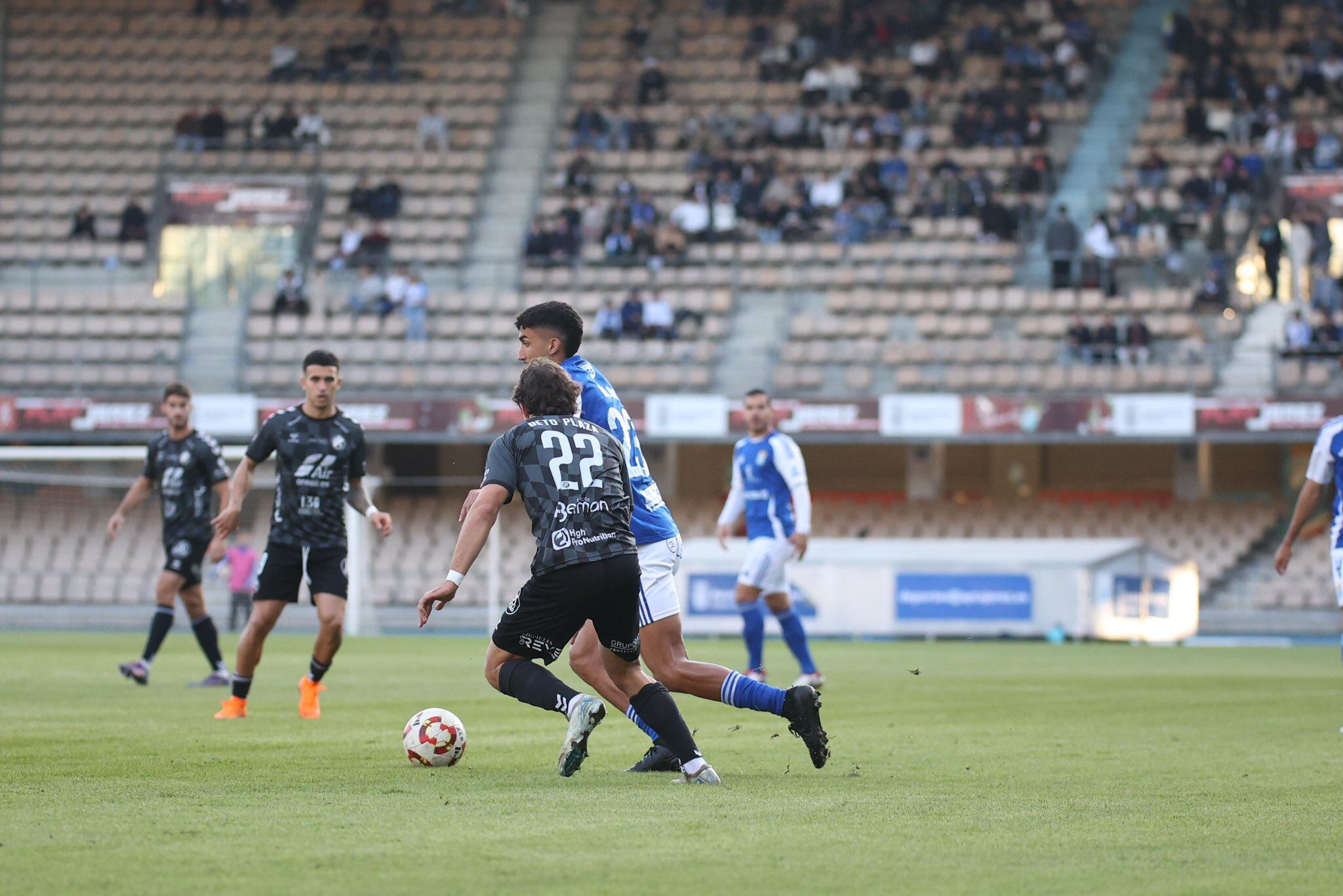 Imagen partido disputado entre Xerez CD y Xerez DFC