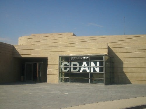 Edificio del CDAN en Huesca