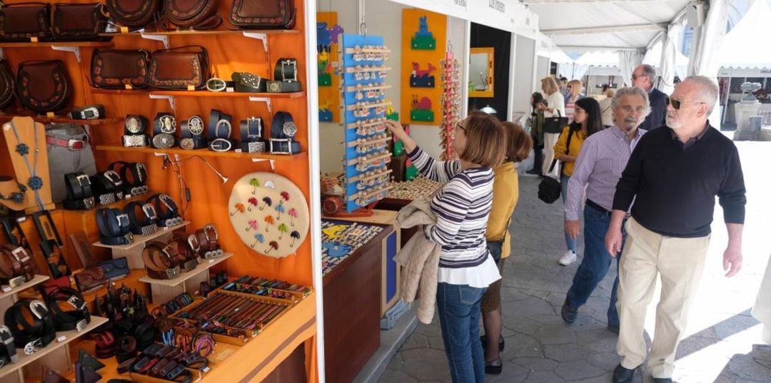 Feria de artesanía.