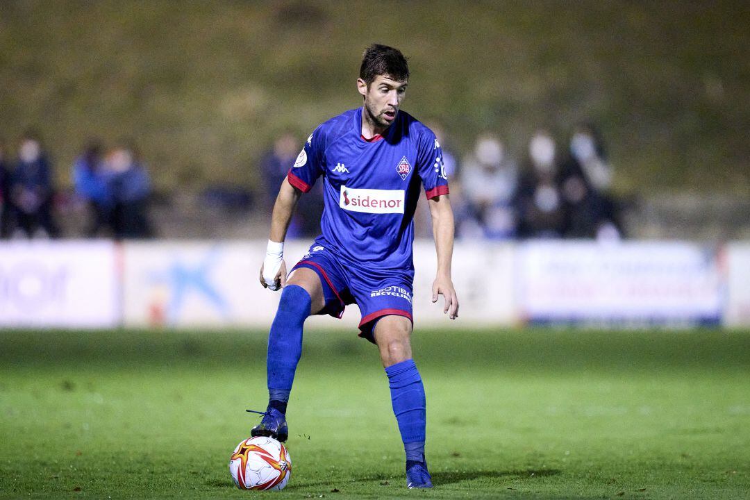 Koldo Aldalur, jugador de la Sociedad Deportiva Amorebieta