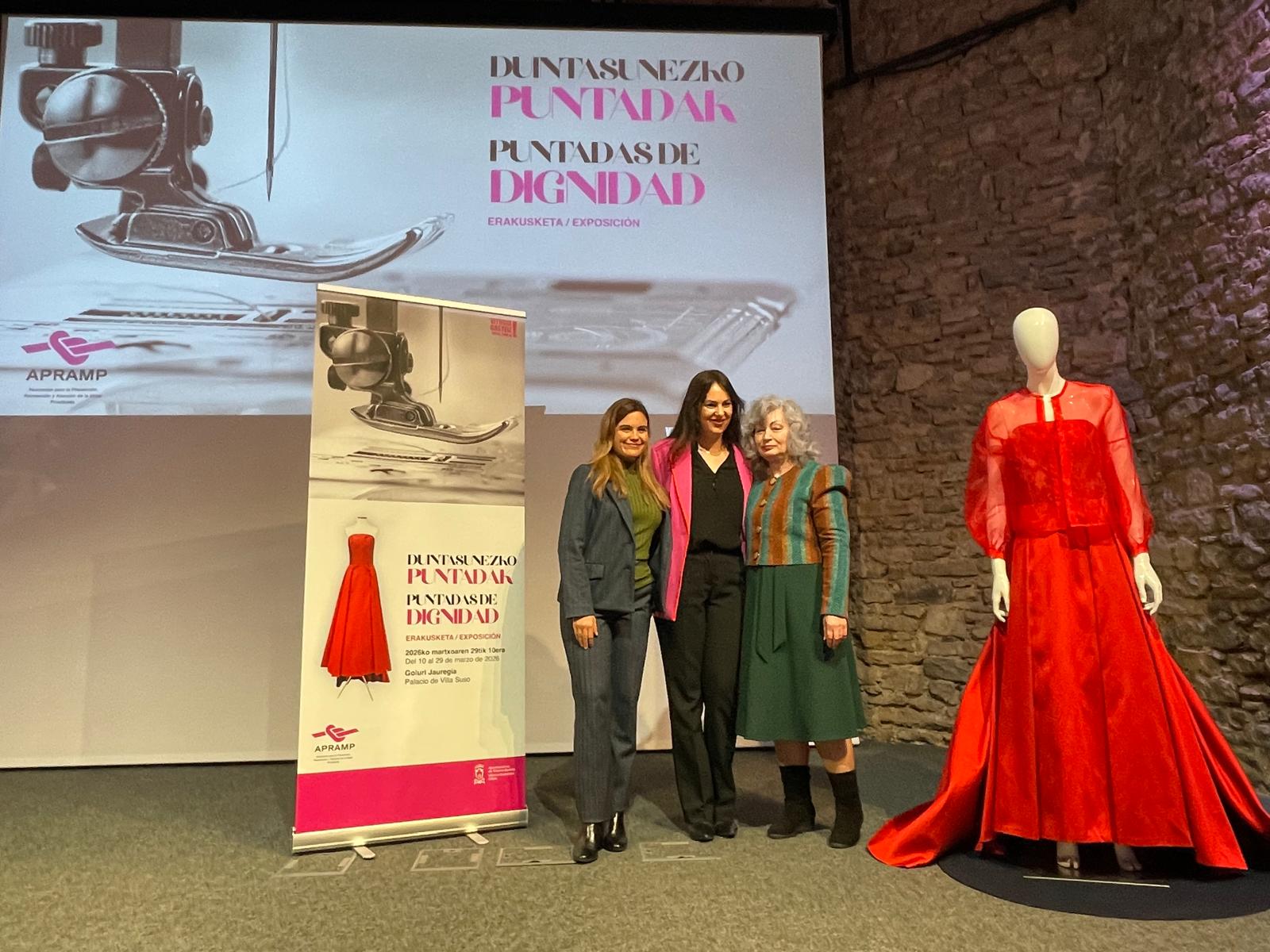 Presentación de la exposición 'Puntadas de Dignidad'