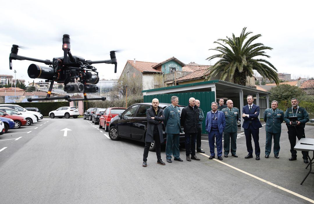 Guardia Civil y Gobierno refuerzan la lucha contra delitos medioambientales con un dron de última generación