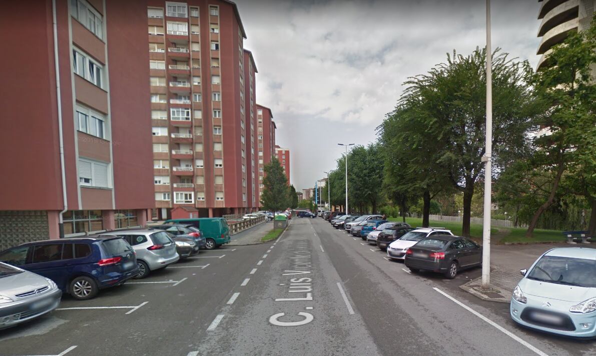 Calle Luis Vicente de Velasco de Santander- Google maps