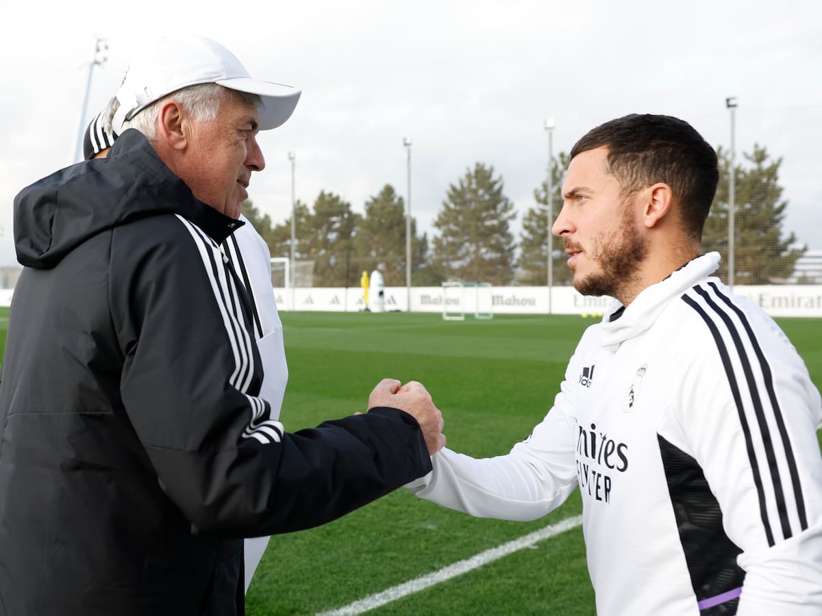 Hazard no se arrepiente de su fichaje por el Real Madrid: "Tuve mala suerte en España, pero jugar en el Bernabéu era mi sueño"