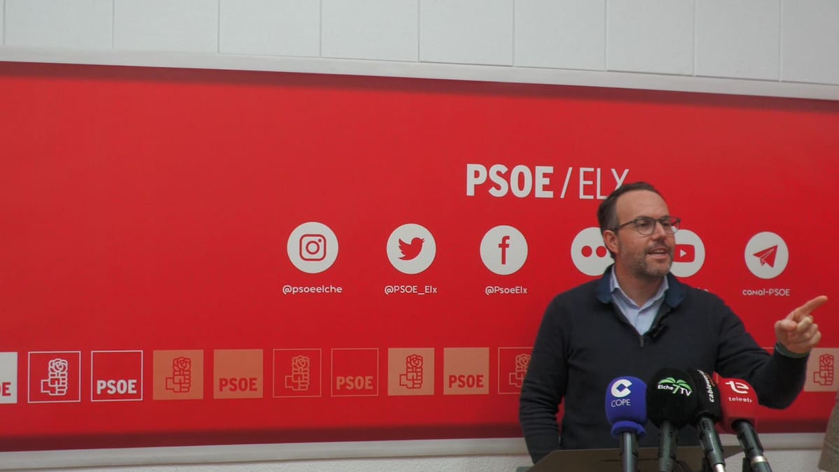 El PSOE Elche registra alegaciones al presupuesto para "resolver numerosos errores técnicos"