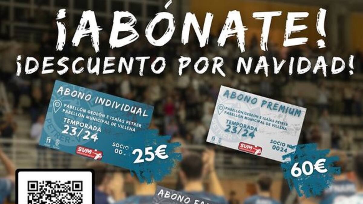 El Voleibol Villena Petrer pone a la venta sus abonos de media temporada