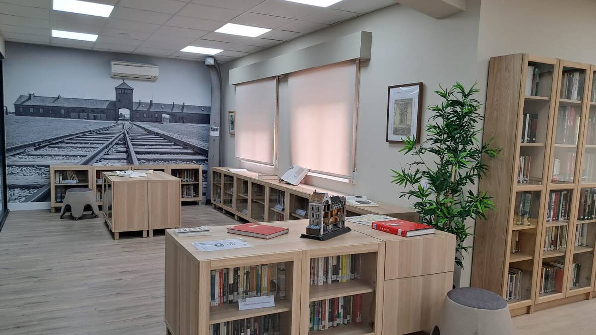 Entrevistamos a Adolfo Bartolomé, director del CTIF, y Patricia Weisz Friedman, hija de supervivientes del Holocausto y colaboradora de la biblioteca