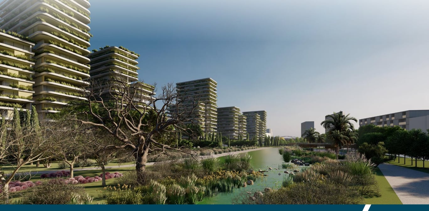 Recreación virtual del Parque Central de Alicante