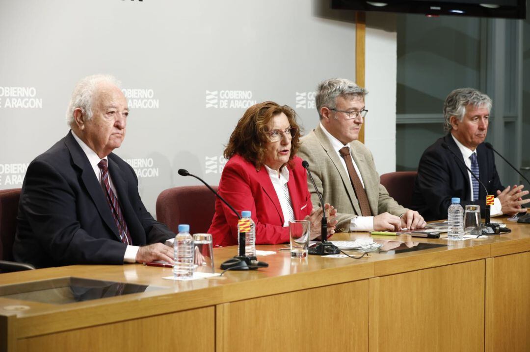 Presentación del nuevo plan de mayores de Aragón 