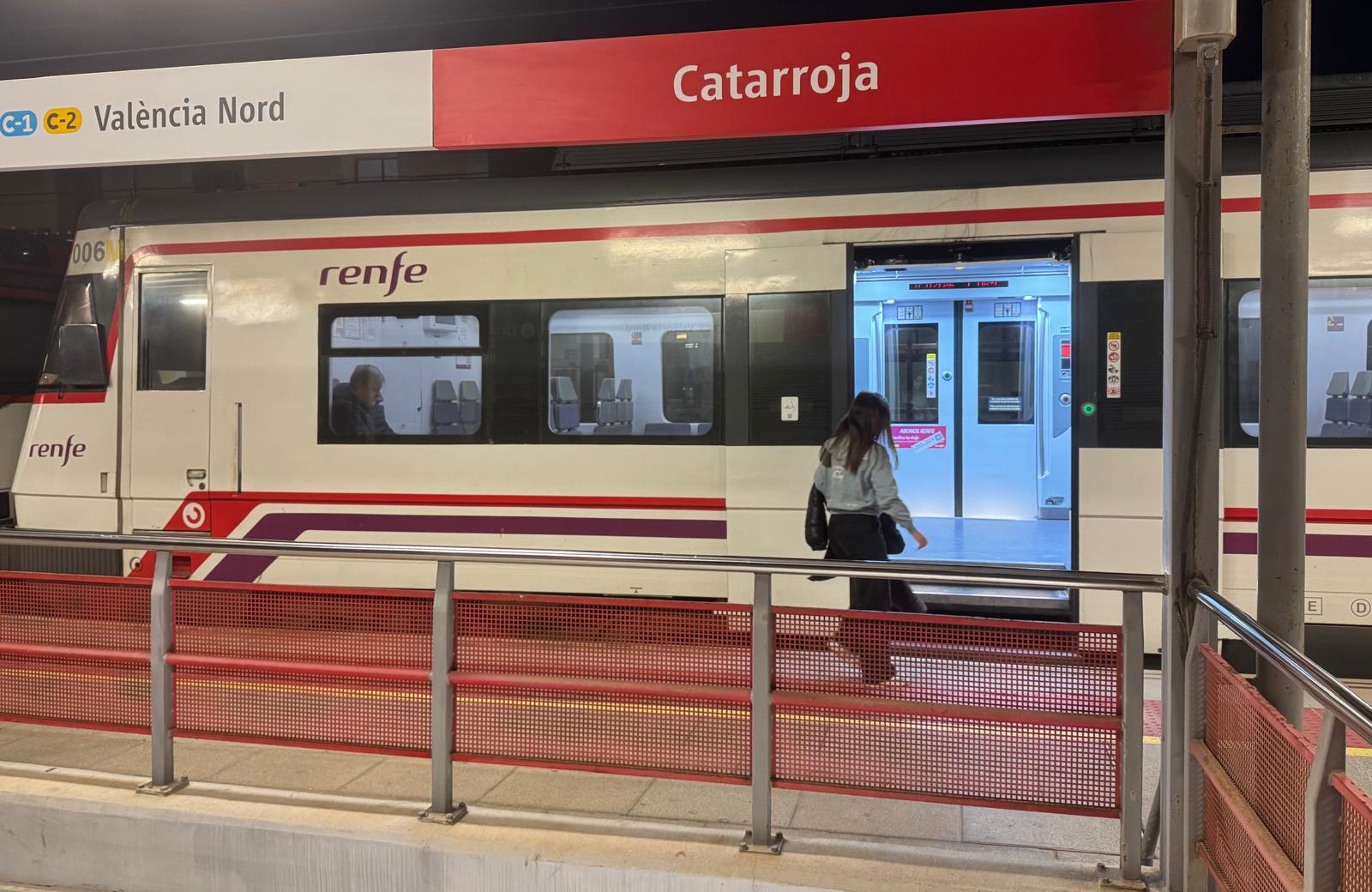 Parada Renfe en Catarroja