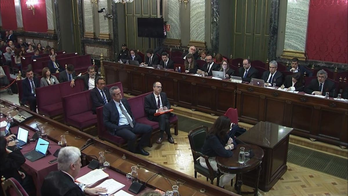 La Fiscalía rechaza solicitar permiso a las nuevas cámaras para seguir con el juicio del procés