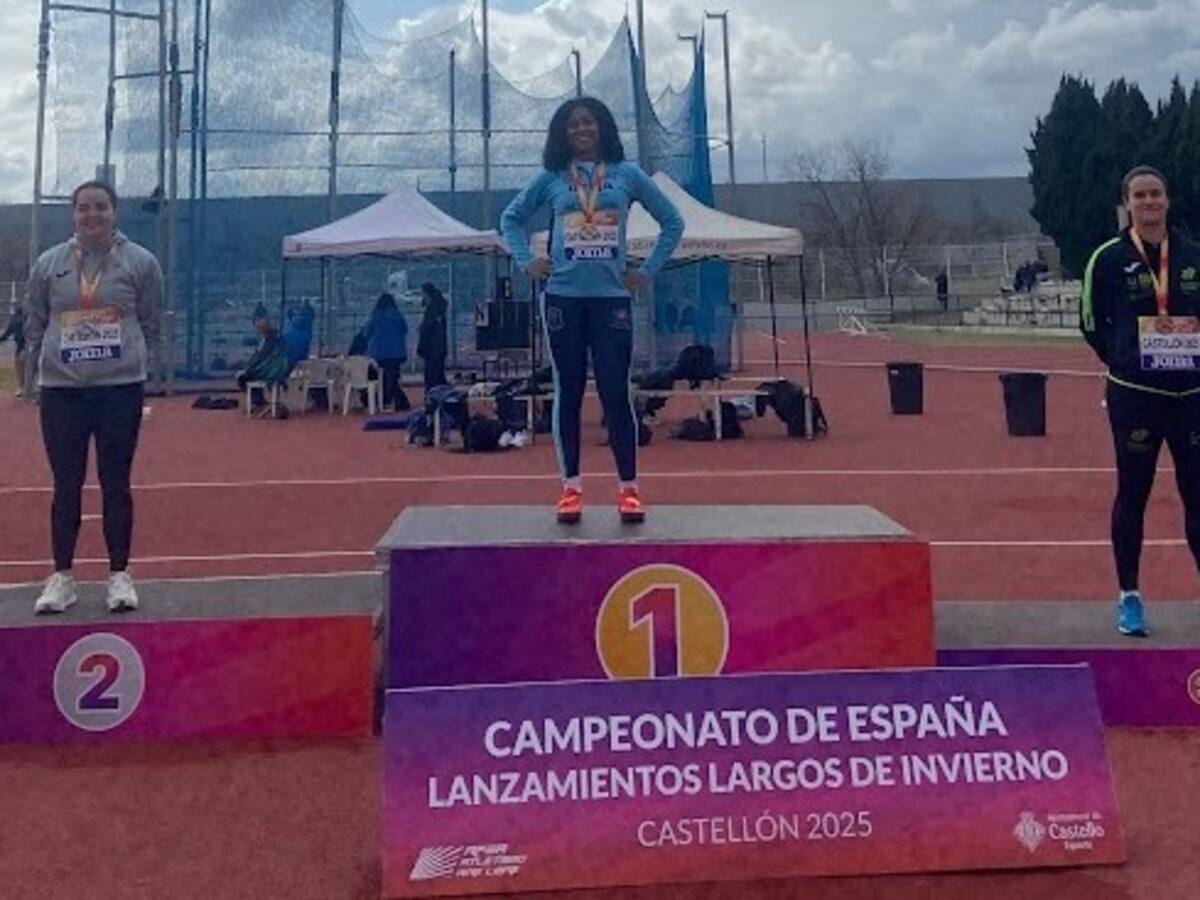 La lanzadora de disco Naomey Ezenwa campeona de España
