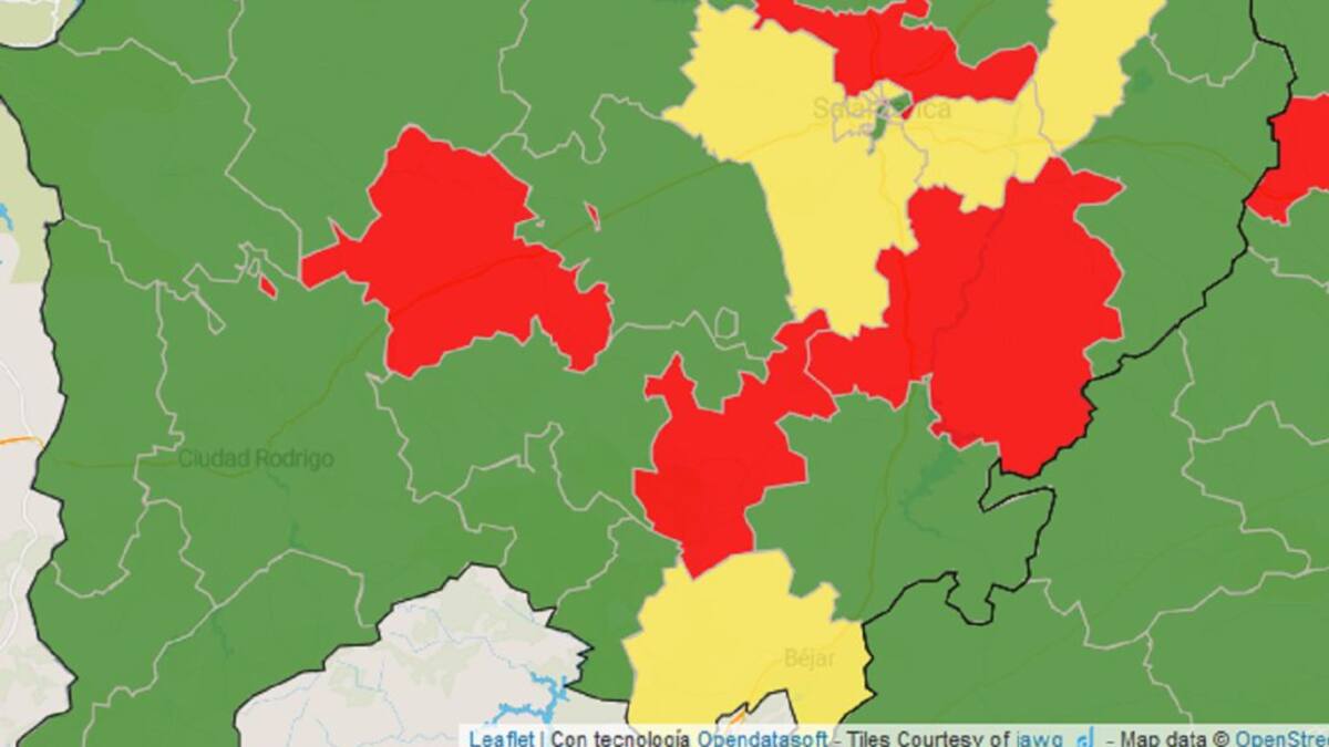 Solo la zona de Salesas-Labradores en Salamanca ciudad incumple el criterio de nuevos casos para pasar de fase