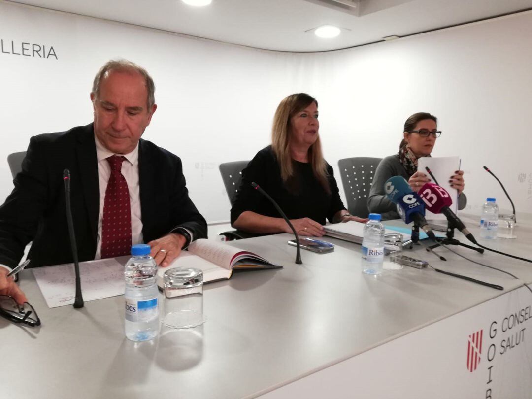 Juli Fuster, Patricia Gómez y Angélica Miguélez.