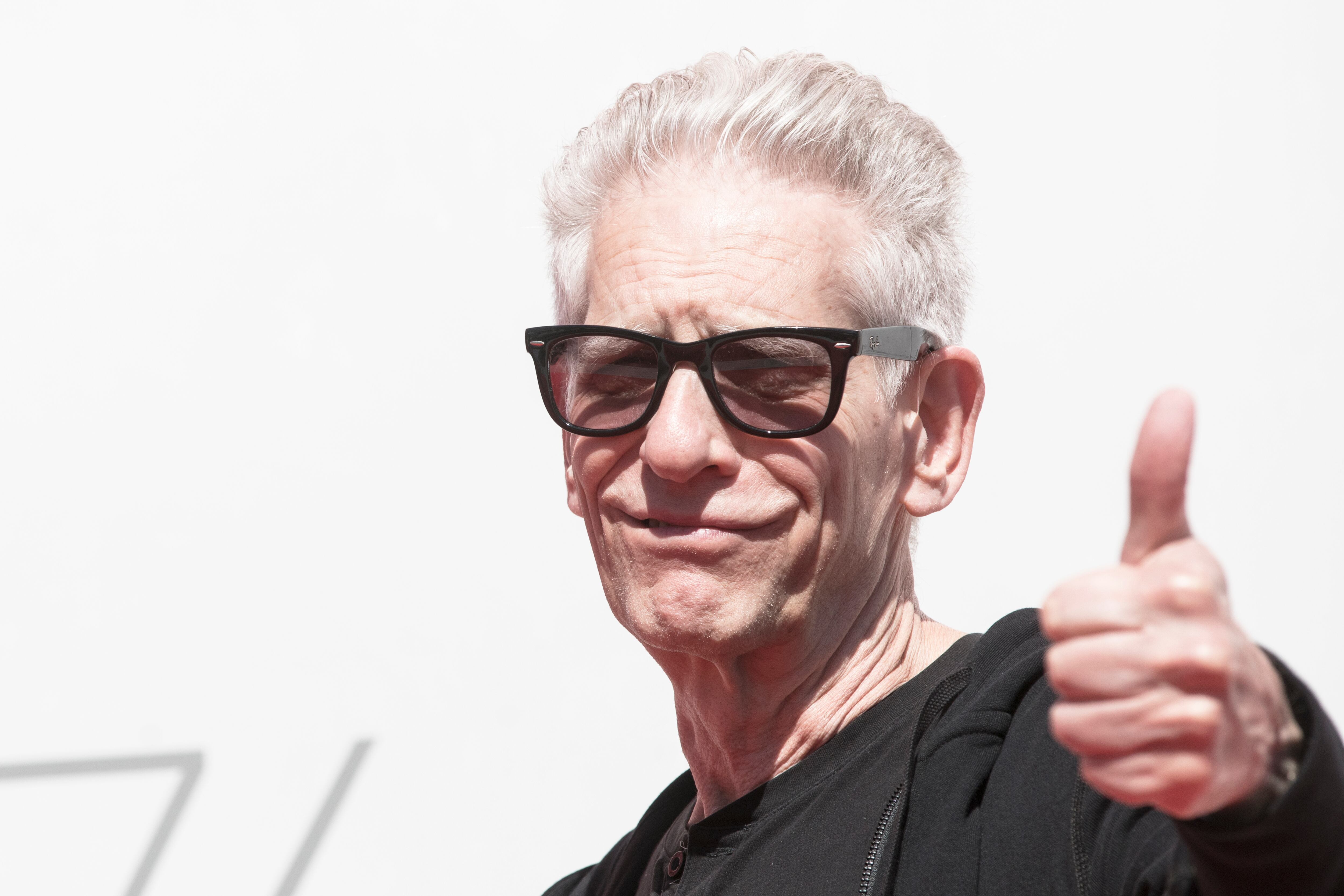 David Cronenberg en 2019 en el festival de Venecia.