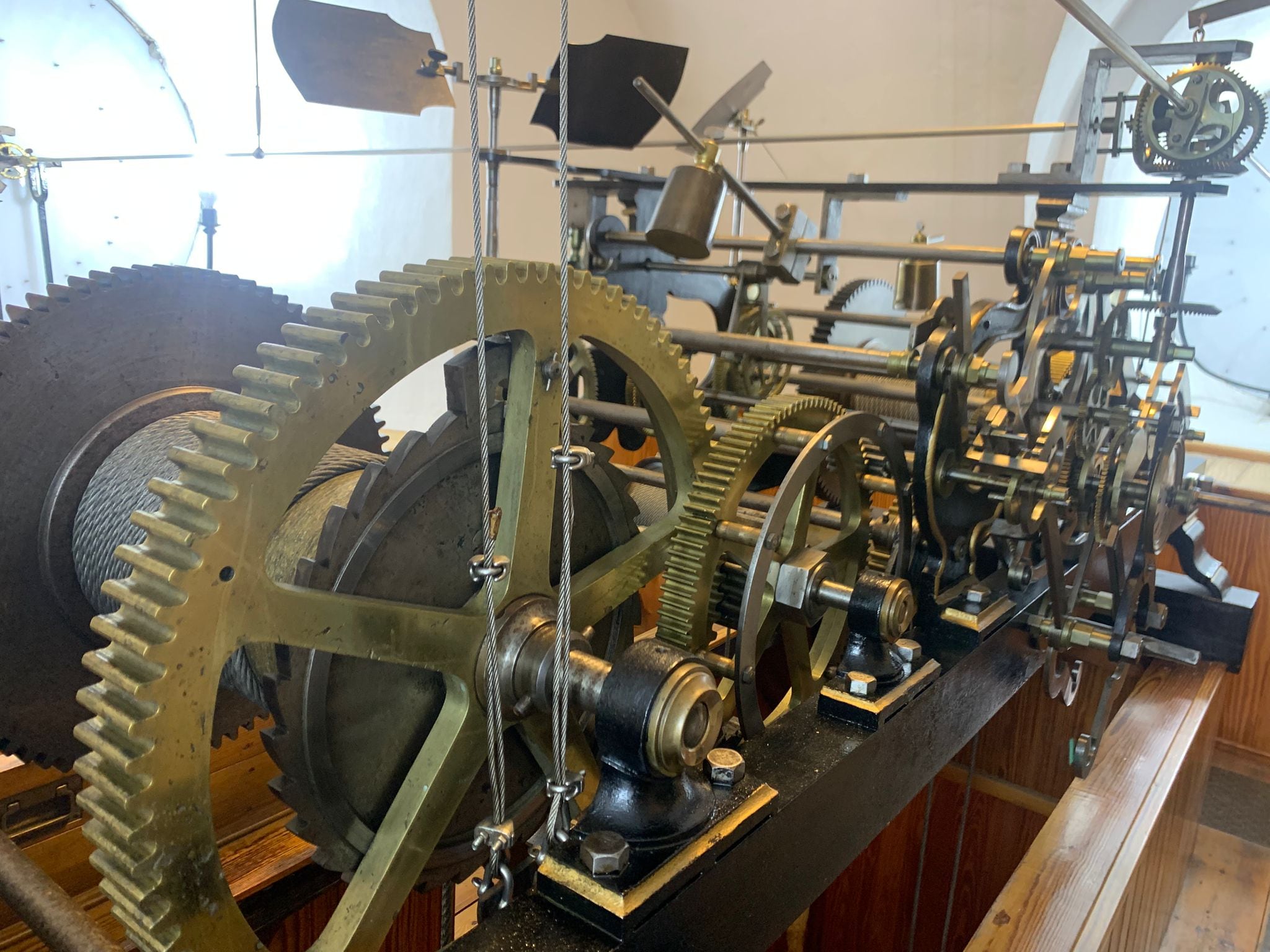 Funcionamiento del reloj de la torre