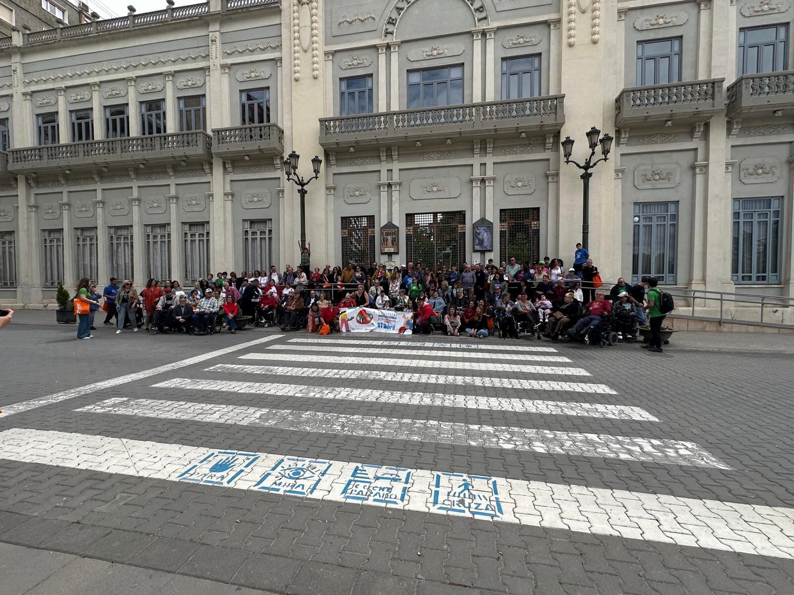 Momento del encuentro de Cocemfe en Villena