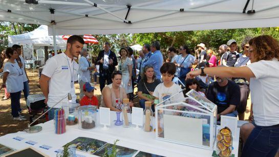 Visita del president Ximo Puig y la consellera Elena Cebrián al Centro de Educación Ambiental de la marjal dels Moros en Sagunt