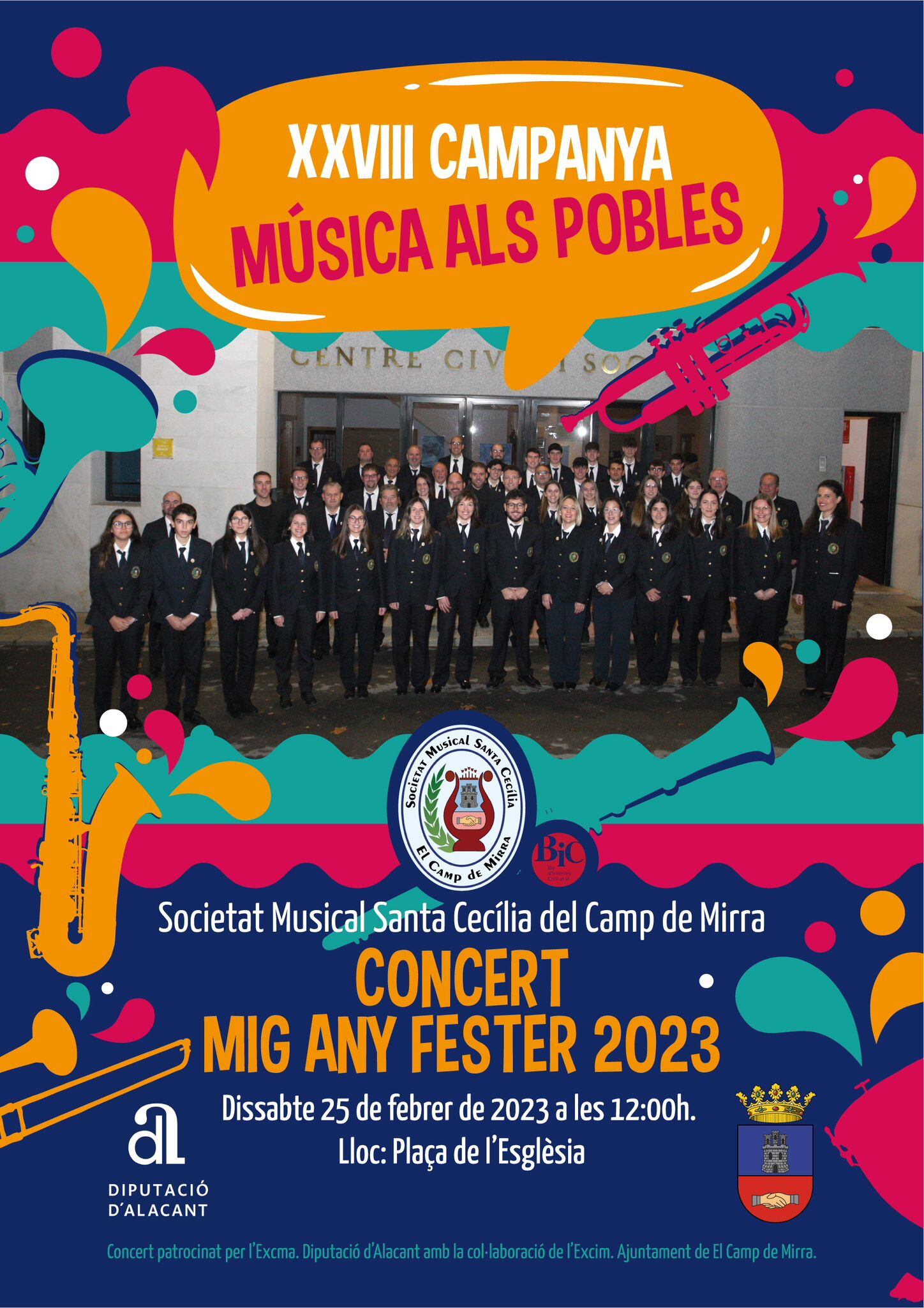 Cartel del concierto