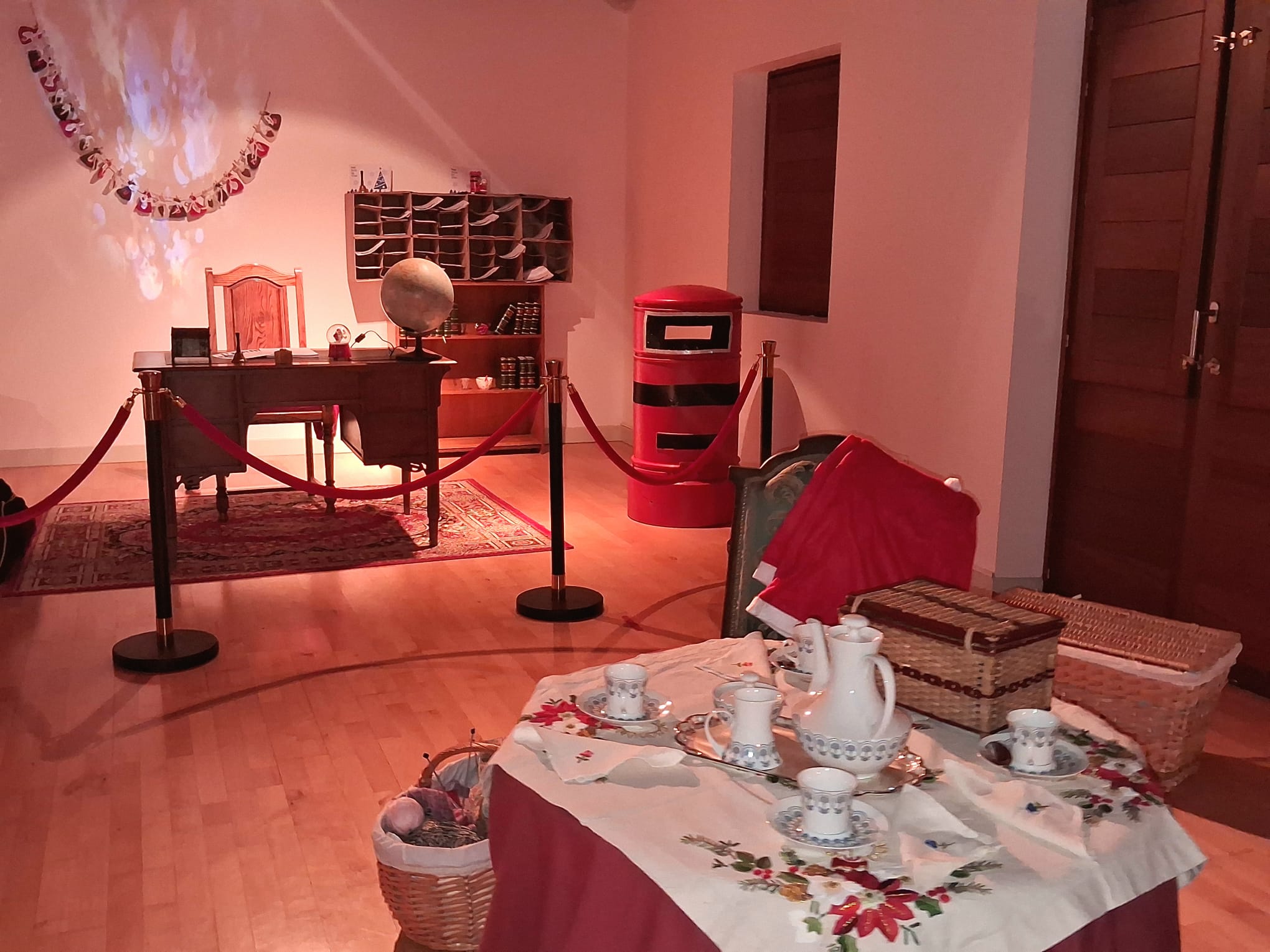 Despacho de Papa Noel en la Casa de la Ilusión de Cuéllar