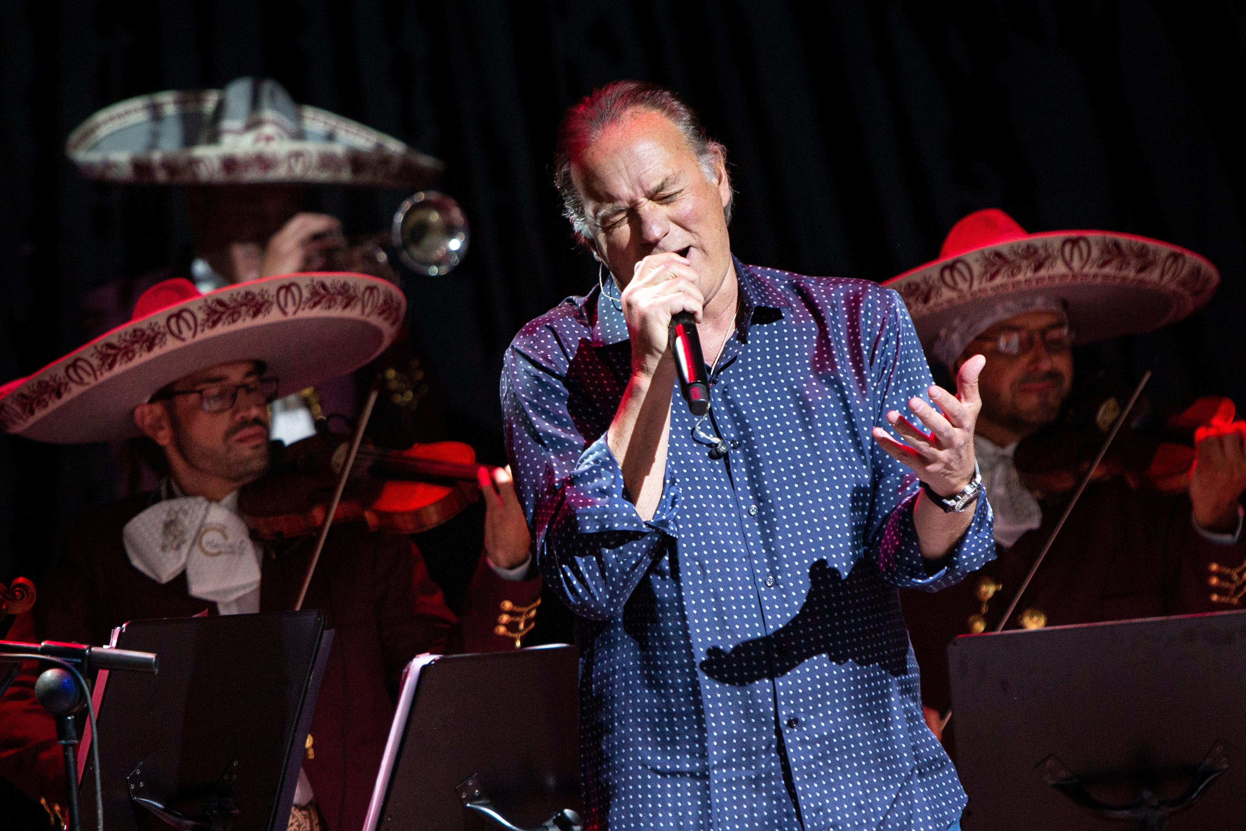 Bertín Osborne, en un concierto en Madrid