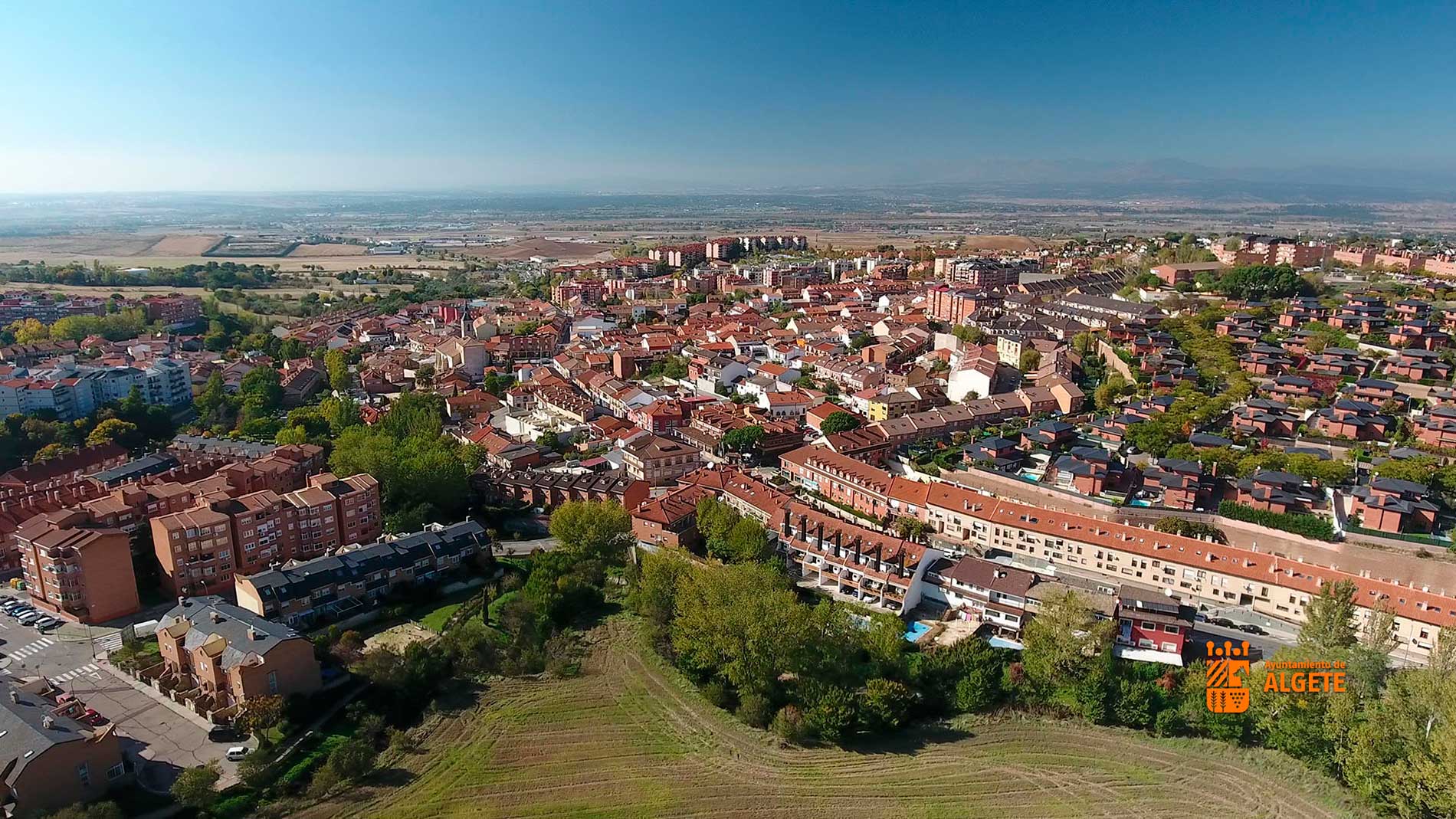 Vista panorámica del municipio de Algete