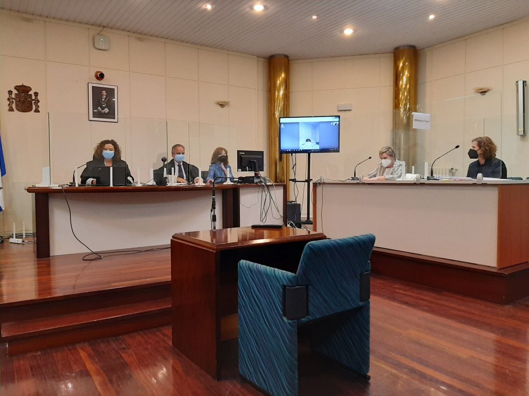 Sala de la Audiencia de Cantabria.