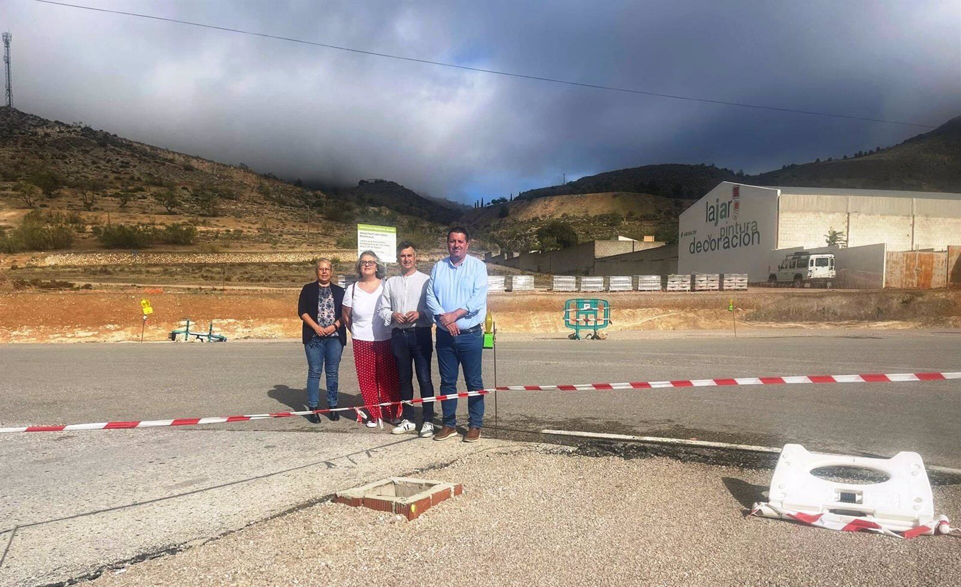 Visita a actuaciones en Pegalajar