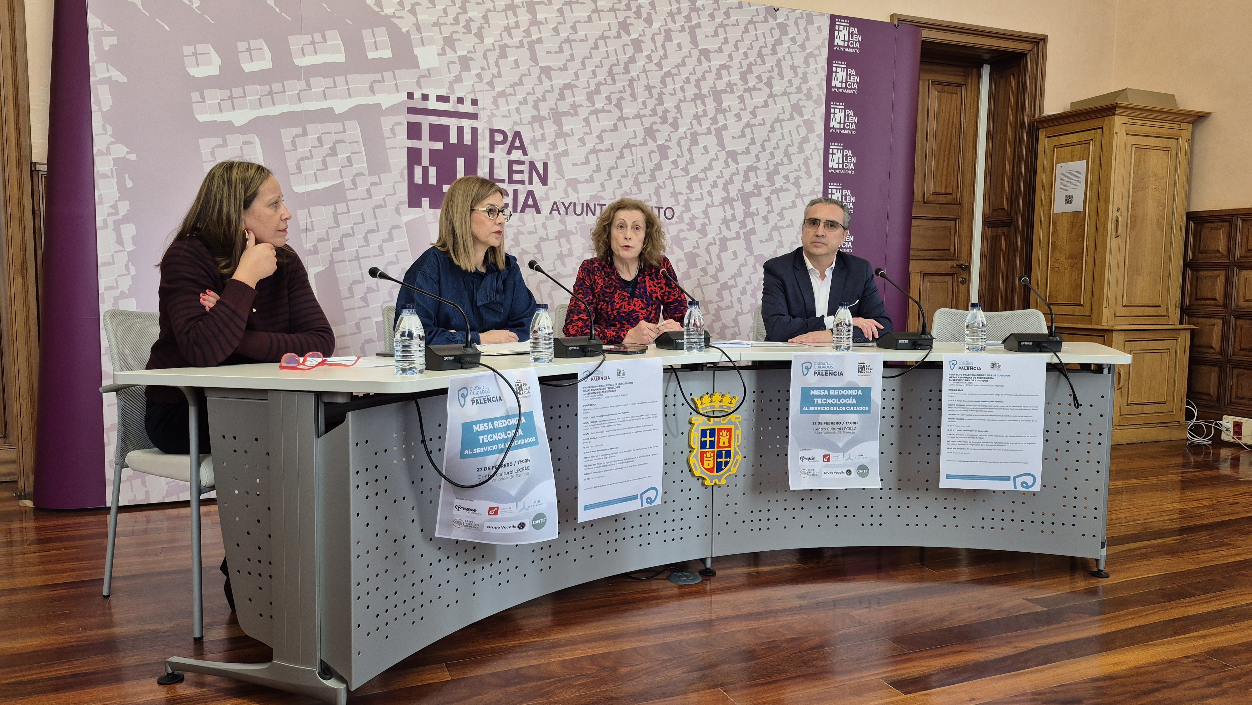 El Clúster Sociosanitario ‘Palencia Ciudad de los Cuidados’ centra su última jornada en la tecnología al servicio de los cuidados