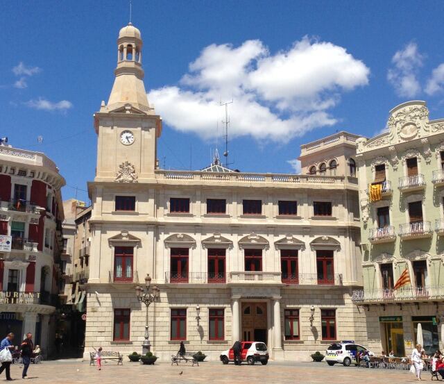 Imatge de l&#039;Ajuntament de Reus, a la Plaça Mercadal