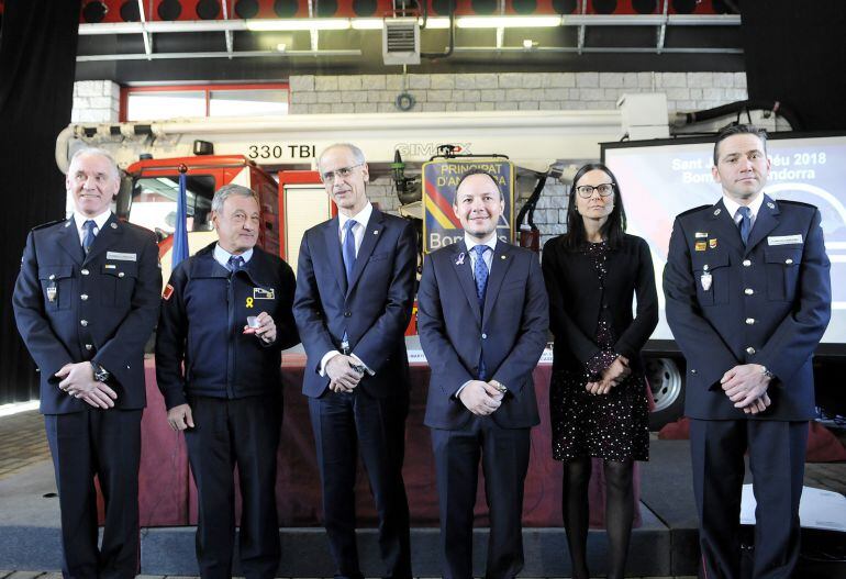 Celbració del dia del Patró de Bombers