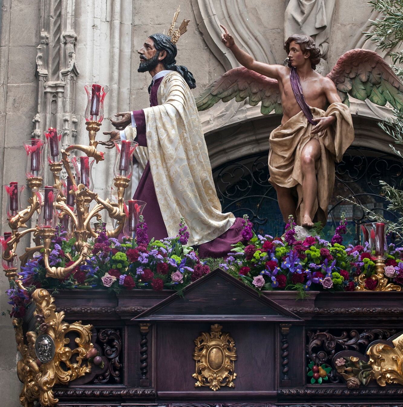 Procesión de la Oración en el Huerto de los Olivos de Jaén capital