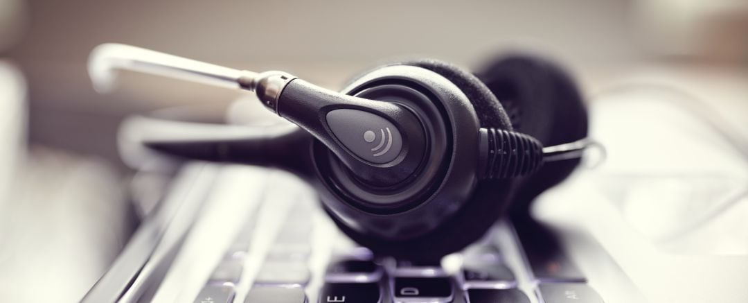 Cascos utilizados en telemárketing