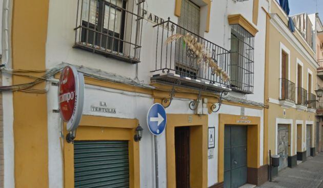 Número 31 de la calle Parras, donde se colocará el azulejo en memoria del capataz Miguel Loreto