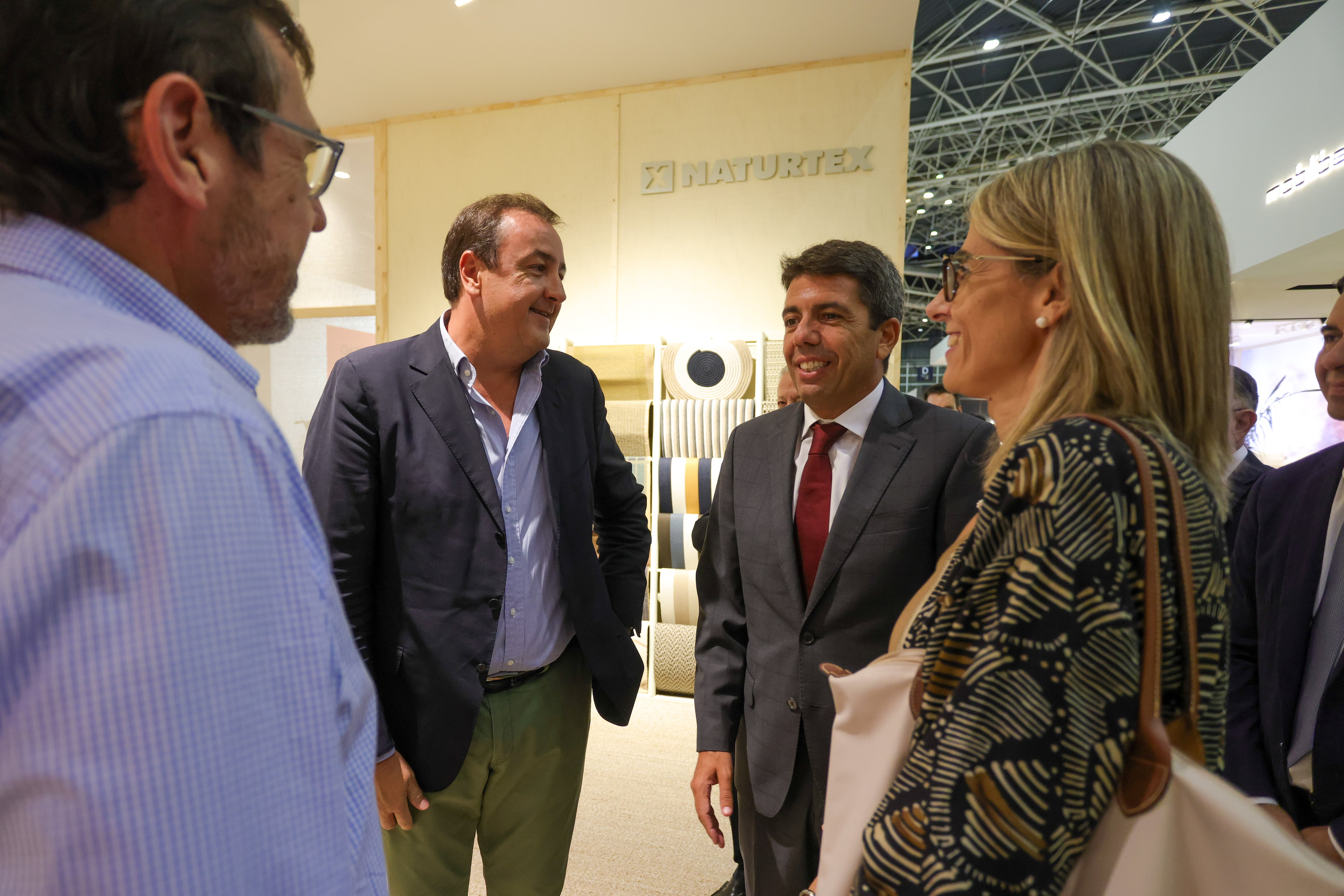 El president de la Generalitat, Carlos Mazón, estará presente este jueves en el certamen Heimtextil, en Alemania, donde la Comunitat Valenciana participa con 59 empresas del sector