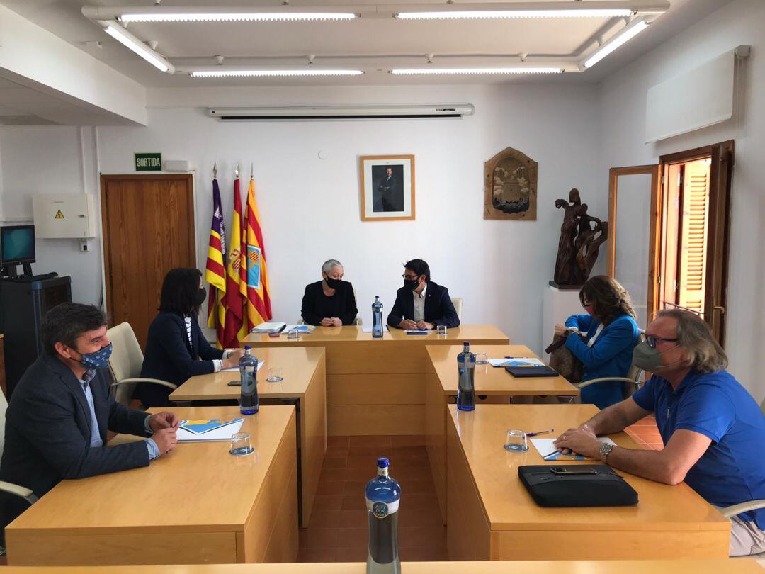 Imagen de la reunión celebrada este miércoles