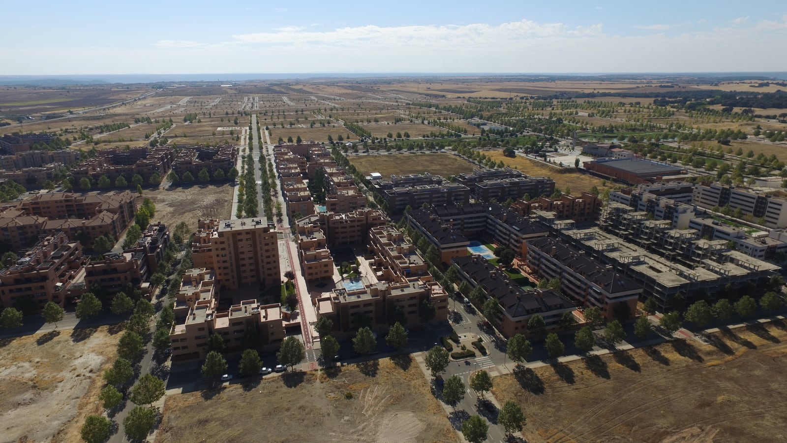 Vista aérea de Valdeluz