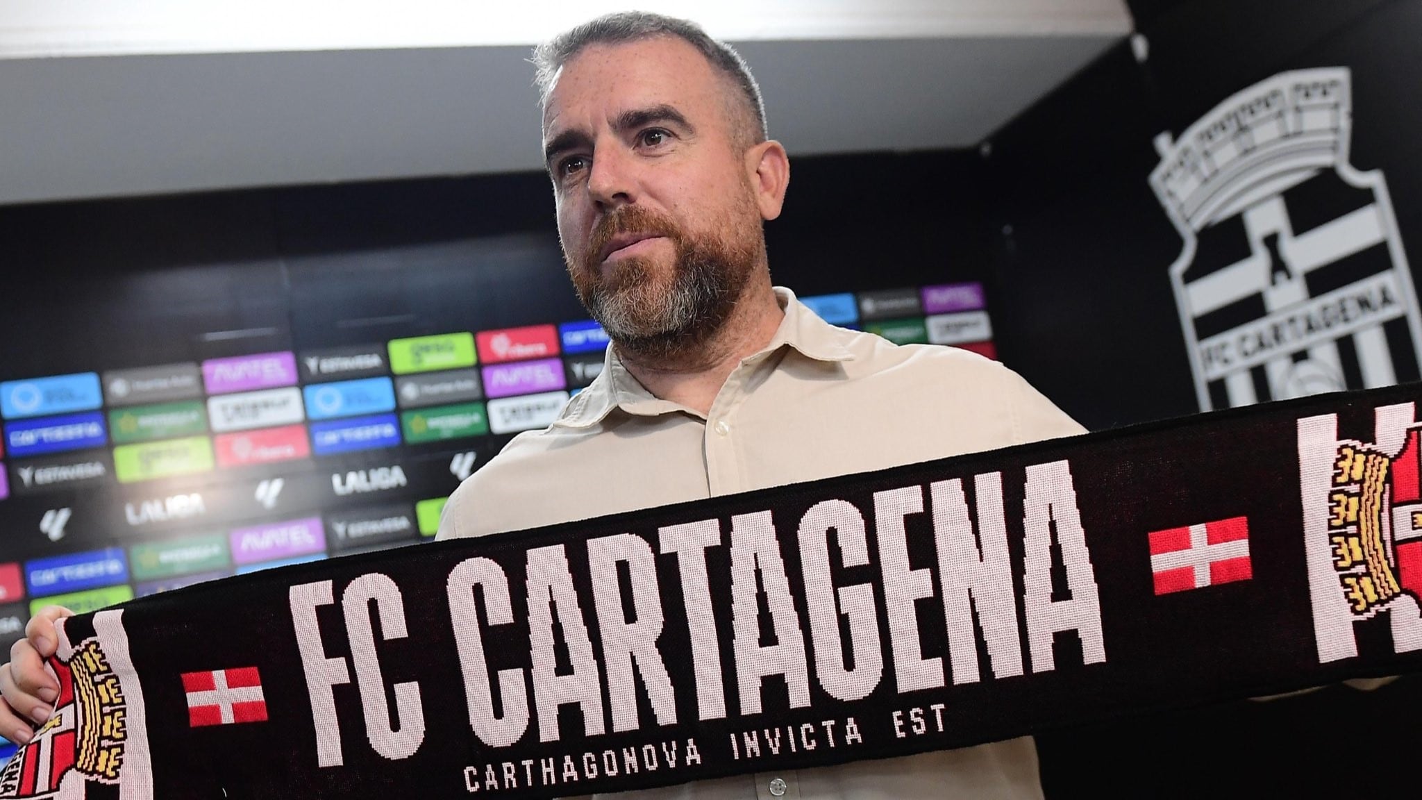 Javi Rey, nuevo entrenador del FC Cartagena.
