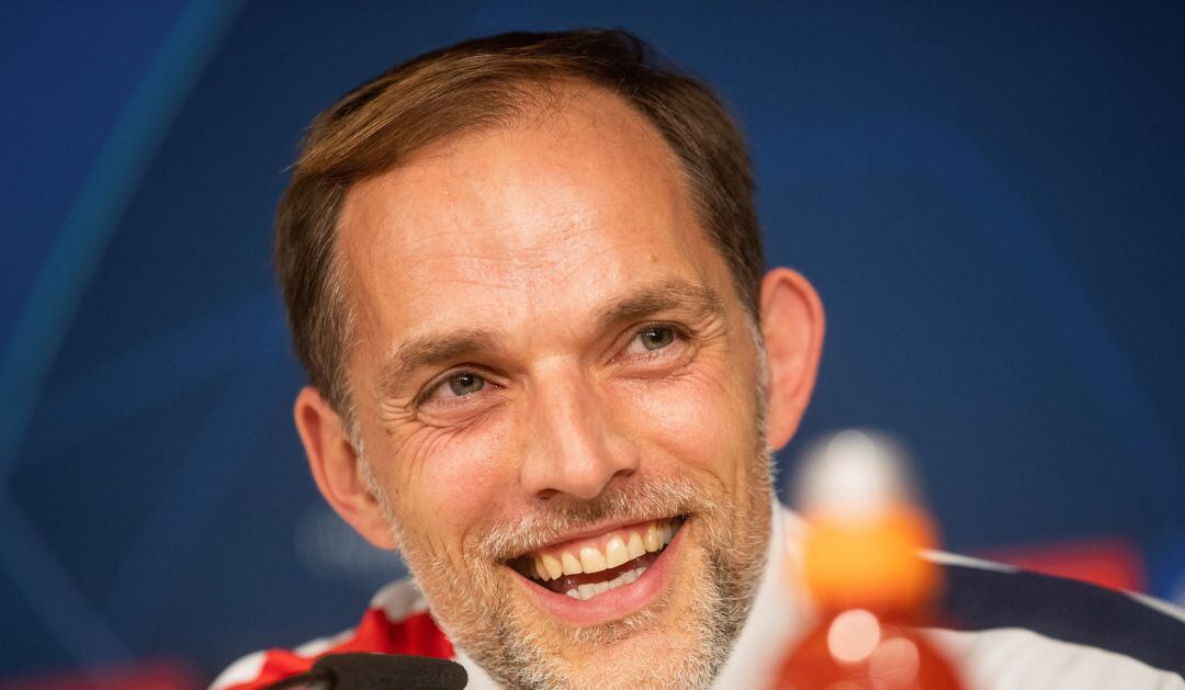 Thomas Tüchel, durante la rueda de prensa previa al partido del Bernabéu