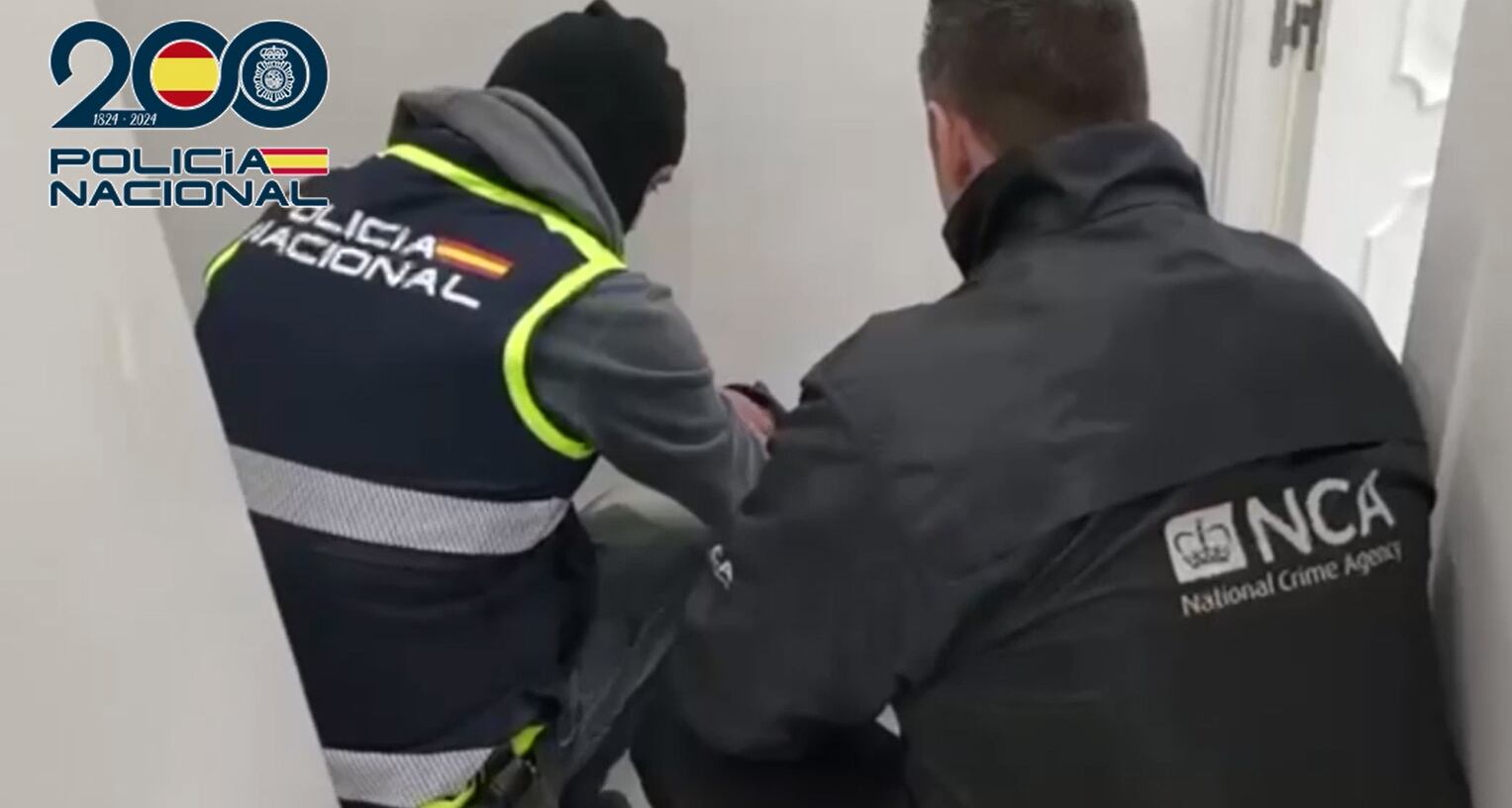 Un momento del operativo