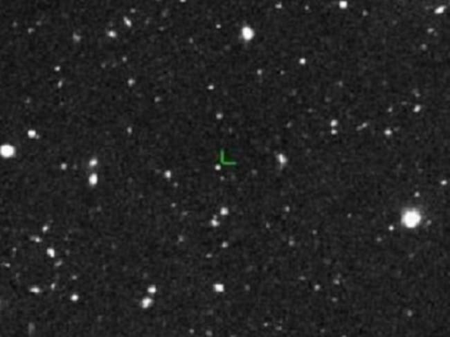 La posición del Duende en el Sistema Solar.