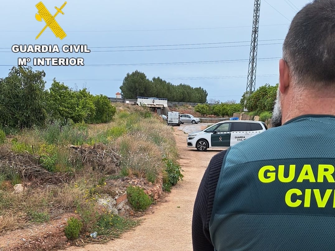 La Guardia Civil investiga la muerte por arma blanca de un hombre de 52 años en Faura (Valencia)